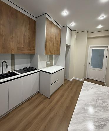 Продажа квартир: 1 комната, 44 м², Пишпек Элитка, 8 этаж, Евроремонт — 9