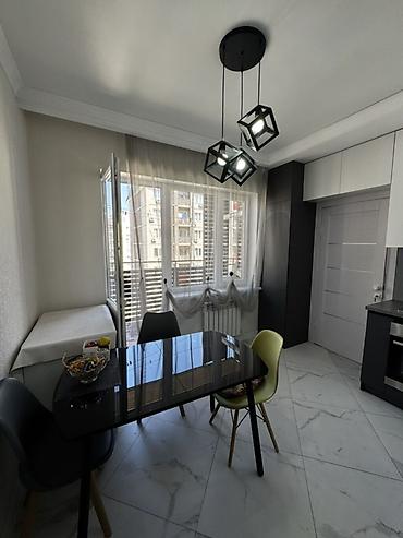 жк молодежный: 2 комнаты, 58 м², Ала-Арча ТРЦ 108 серия, 6 этаж, Евроремонт — 6