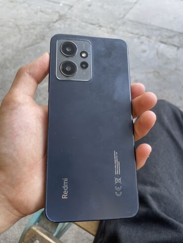 оперативная память 1066 мгц: Redmi, Redmi Note 12, Колдонулган, 256 ГБ, түсү - Кара, 2 SIM