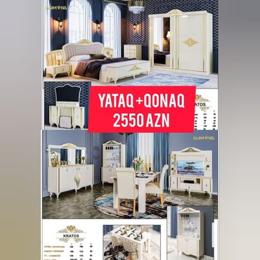 шкаф трехдверный: İkinəfərlik çarpayı, Dolab, Komod, Termo, Azərbaycan, Yeni