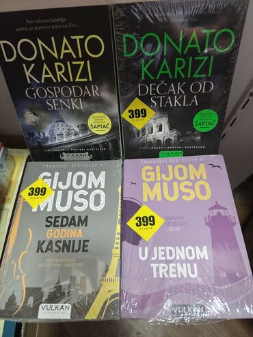 Knjige i stripovi: Naslov: Knjige – razni naslovi (beletristika, romani, trileri) Opis — 11