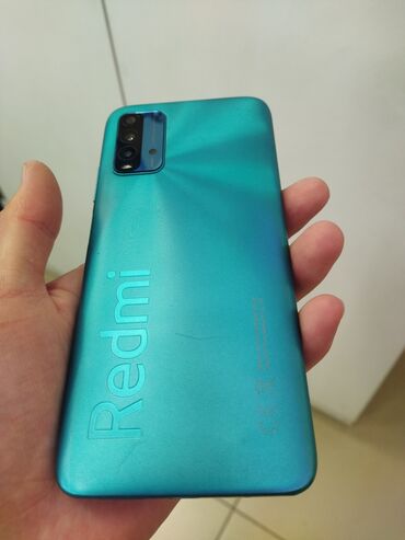 redmi 9 телефон: Redmi, Redmi 9T, Б/у, 128 ГБ, цвет - Зеленый, 2 SIM