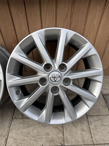 диски тойота камри 50 оригинал: Литые Диски R 16 Toyota, Комплект, отверстий - 5, Б/у — 4