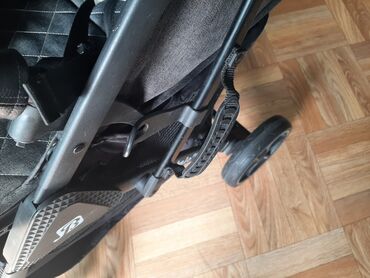 Коляски: Коляска, цвет - Черный, Б/у — 12