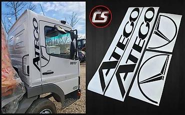 Kamioni: Mercedes Atego Nalepnice za kabinu-nalepnice za kamione-2120 📌 Opis — 2
