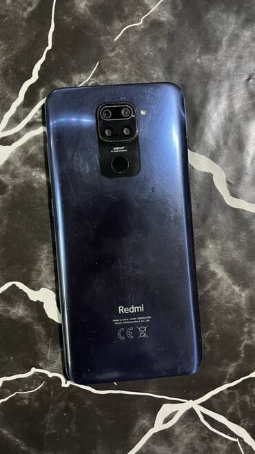 купить компьютер бишкек: Redmi, Redmi Note 9, Б/у, 64 ГБ, цвет - Синий, 1 SIM, 2 SIM