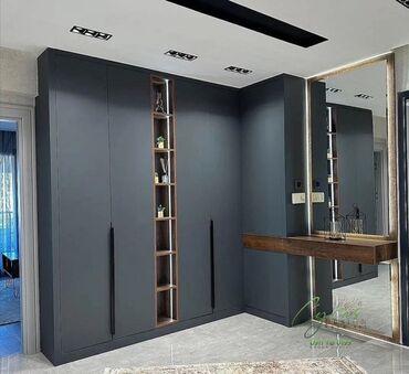 Sifarişlə mətbəx mebeli: Sifarişlə mətbəx dəsti, Özü çəkən petlələr, Sadə laminat, Kredit var, Ünvandan götürmə, Pulsuz çatdırılma, Rayonlara çatdırılma — 5