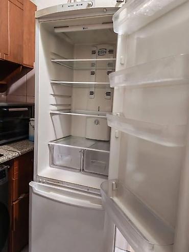Soyuducular: İşlənmiş 2 qapılı Indesit Soyuducu Satılır, rəng - Ağ — 4