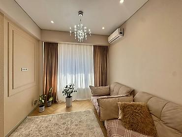 town: 3 комнаты, 80 м², Ак-Кеме Элитка, 2 этаж, Евроремонт — 6