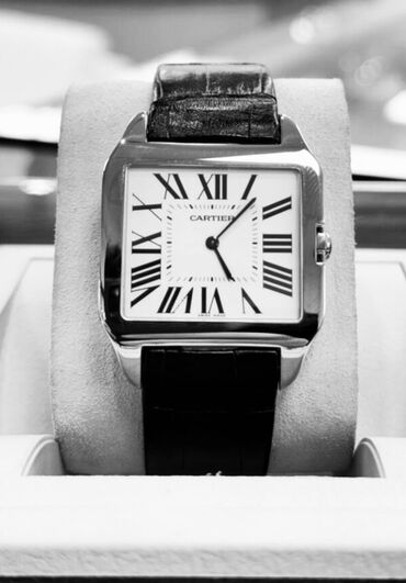 золотые часы мужские новые: Классикалык сааттар саат, Cartier, Күмүш, Швейцария, Асыл нуска, Эркектердики, Колдонулган