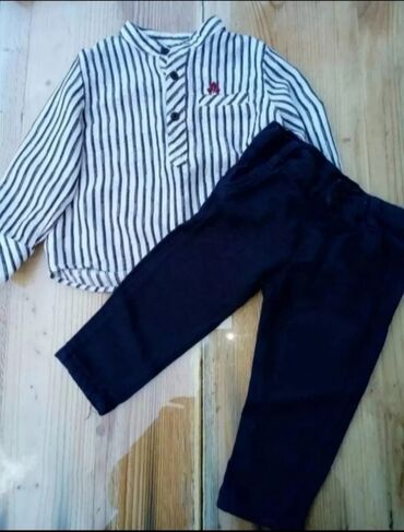 termo kosulja: Zara, Set: Shirt, Trousers, 86