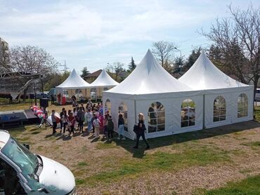 Organizacija događaja: Započnite svoj događaj s elegancijom i stilom uz naše bele šatore! — 21