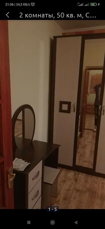 2ком кв бишкеке: 2 комнаты, 50 м², Индивидуалка, 3 этаж, Старый ремонт — 3