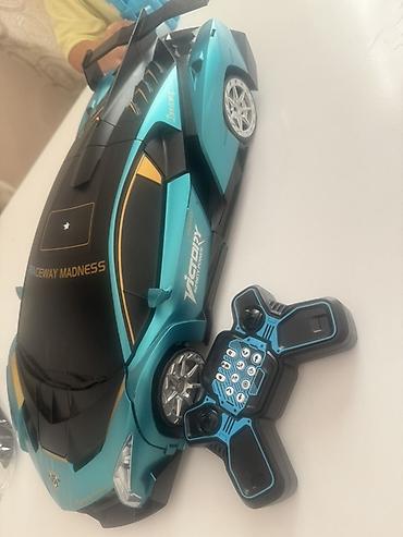 pultlu masin oyuncaq: Uzaqdan idarə olunan yarış maşını oyuncağı Esl qiymeti 100 man — 2