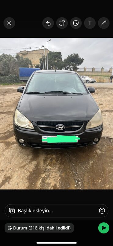 Hyundai: Hyundai Getz: 1.6 l | 2007 il Hetçbek