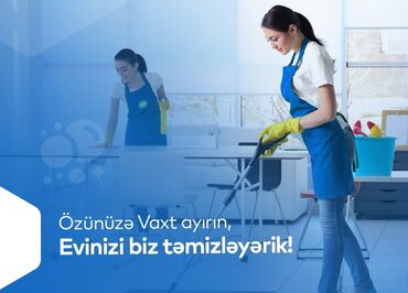 natamam iş: Salam.Temizlik isinen məşğulam qiymet razılaşma yolu ilə işimi çox