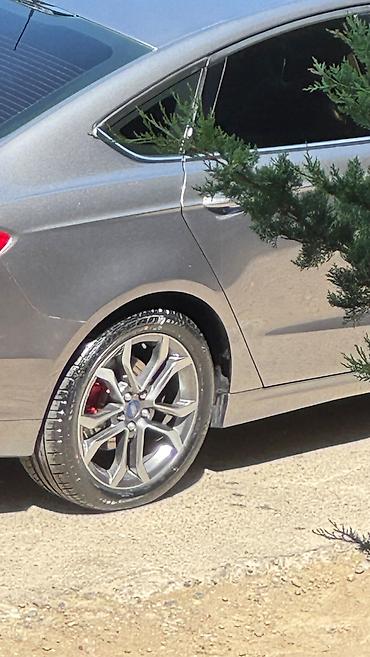 teker aparat: Ford fusion üçün disk təkər. Disk+təkər satılır. Diskdə çat, əyri — 3