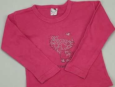 różowe bluzki: Bluzka, 1.5-2 lat, 86-92 cm, stan - Zadowalający