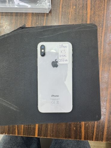 IPhone Xs, 256 GB, Gümüşü, Face ID