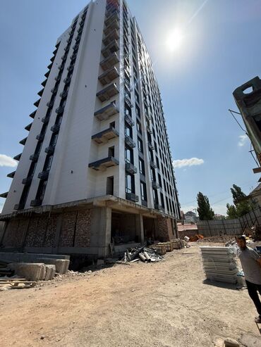 центральная мечеть: 2 комнаты, 74 м², Элитка, 15 этаж, ПСО (под самоотделку)