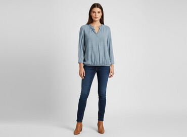 only bluzki wyprzedaż: Tom Tailor, Women's blouse, size M