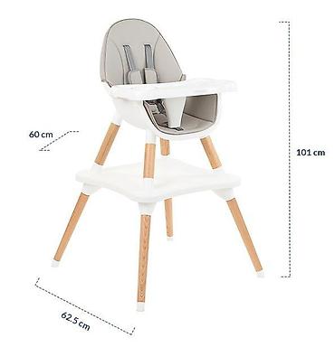 Hranilice: KIKKA BOO Hranilica MULTI 3u1 – light grey (šifra: KKB1) - — 11