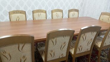 72 объявлений | lalafo.kg: Срочно продаеться стол стулья состояние отличныи стол длина 2.80