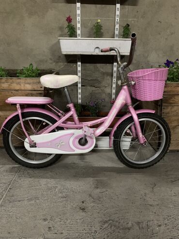 детский велосипед lamborghini: Продаю детский велосипед б/у для девочки до 7 лет