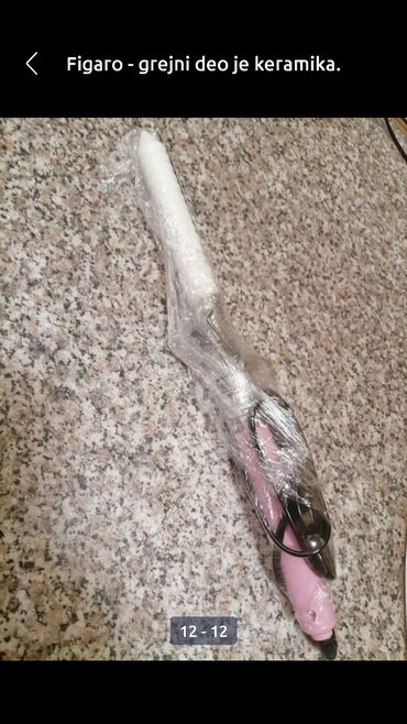 Figaro za kosu: Figaro sa keramičkim grejnim delom
Pogodan za lokne
 Mirjevo — 12