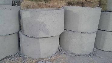 Железобетонные (ЖБИ) кольца для септика: Железобетонное (ЖБИ) кольцо для септика Размер: 110 x 90 x 8 см, Бесплатная установка, В розницу — 10
