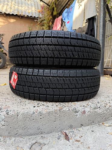 1g gte: Шины 155 / 65 / R 13, Зима, Б/у, Пара, Легковые, Япония, Bridgestone — 1