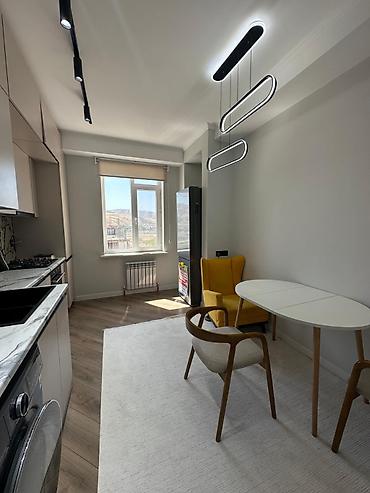 передел: 1 комната, 42 м², Асанбай мкр Элитка, 7 этаж, Евроремонт — 5