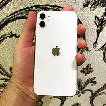 ayfon 1 telefon: IPhone 11, 64 GB, White Titanium, Face ID