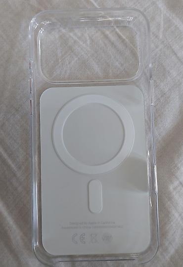 en ucuz mac: 17 pro max üçün Apple dan original şəffaf case Magsafe zərbəyə — 3