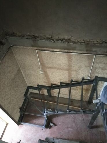 Обшивка лестниц: Ассалуму алайкум тугандар Метал карказ бетон лестница метал перилла — 36