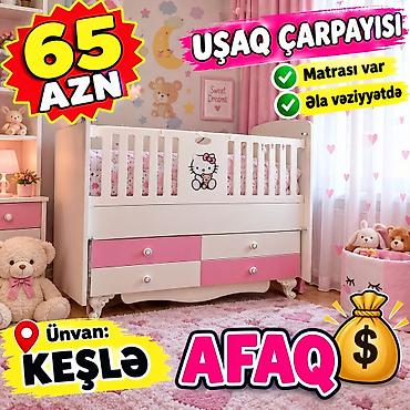 usag maneji: 65 Azn Usaq carpayisi əla veziyyetde.Matrasi var.unvan — 1