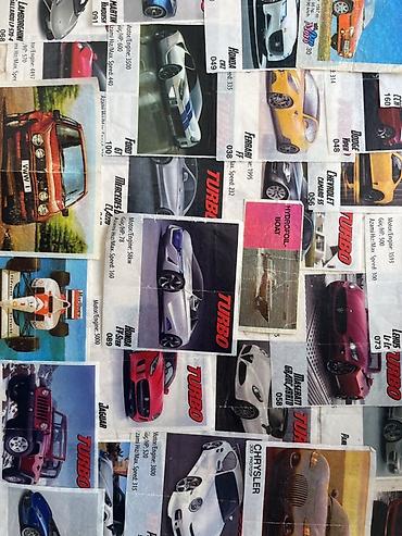 Koleksiya: Kent Turbo saqqız kartları (avtomobil seriyası) Təsvir: - at lalafo.az — 3 Koleksiya: Kent Turbo saqqız kartları (avtomobil seriyası) Təsvir: - — 3