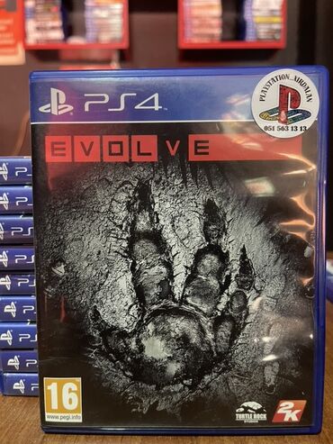 playstation 2 oyun diskleri: PS4 üçün Evolve oyunu. Aksiyon və macəra janrında olan bu oyun