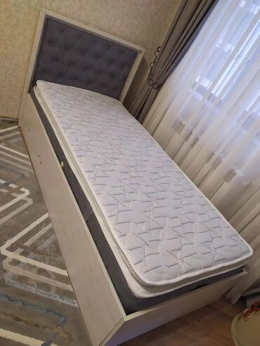 Çarpayılar: Yeni, Təknəfərlik çarpayı, Matras ilə, Azərbaycan — 21