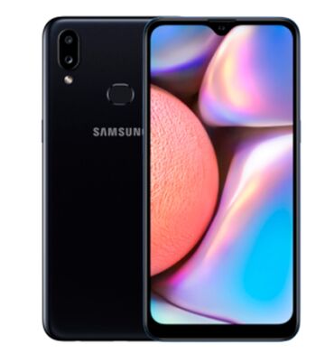 Samsung: Samsung A10s, Б/у, 32 ГБ, цвет - Черный, 2 SIM