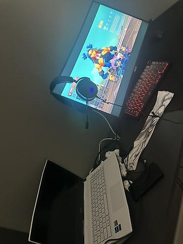 ucuz notebook kampanya: Gaming kompüter dəsti Barter var!!! - ASUS monitor – nazik çərçivəli — 1