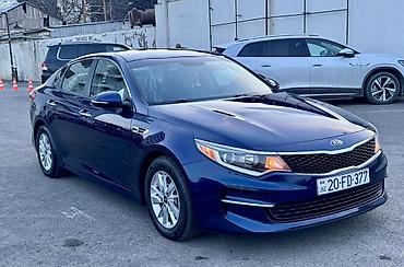 Kia: Kia Optima sedan – tünd mavi rəng, Azərbaycan nömrə nişanı 20-FD-377 — 3