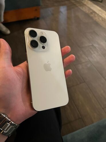 красивые мобильные номера: IPhone 15 Pro, Б/у, 256 ГБ, Белый, Зарядное устройство, Защитное стекло, Чехол, 89 %