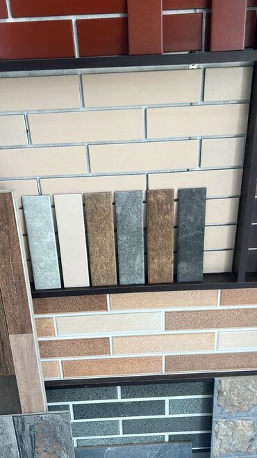 Dekorativ daşlar: Klinker və dekorativ fasad/üzlük plitələri – geniş rəng və tekstura — 1