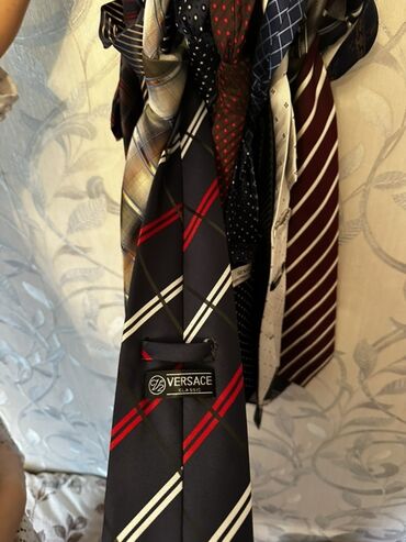 Qalstuklar: Qalstuk, Versace, rəng - Qara — 2