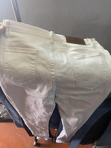 Джинсы: Джинсы из плотного денима, голубой и синий оттенки (две пары на фото) — 16