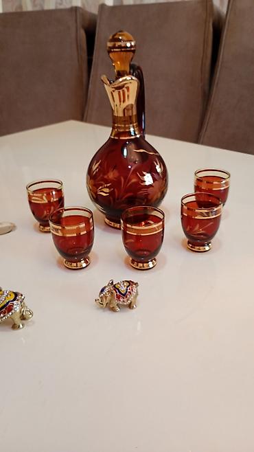 şef qapi: Məhsul: Şüşə/qədəh dəstləri - Kristal şüşədən hazırlanmış 6 ədəd — 3