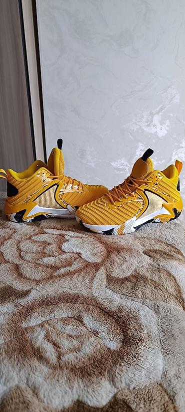 Кроссовки и спортивная обувь: Мужские кроссовки, 45, Jordan, Новый, цвет - Желтый, Самовывоз — 3