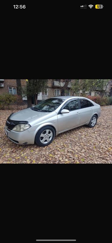 рассрочка авто без первоначального взноса: Nissan Primera: 2001 г., 2 л, Автоматтык, Бензин, Седан