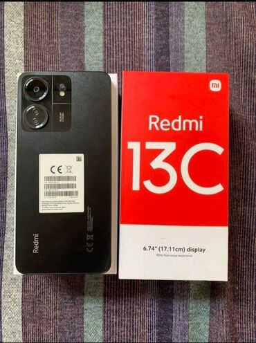 редми нот 12 новый: Redmi, Redmi 13C, Колдонулган, 256 ГБ, түсү - Кара, 2 SIM